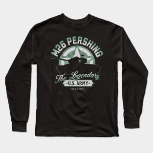 M26 Pershing | World War 2 Tank Long Sleeve T-Shirt